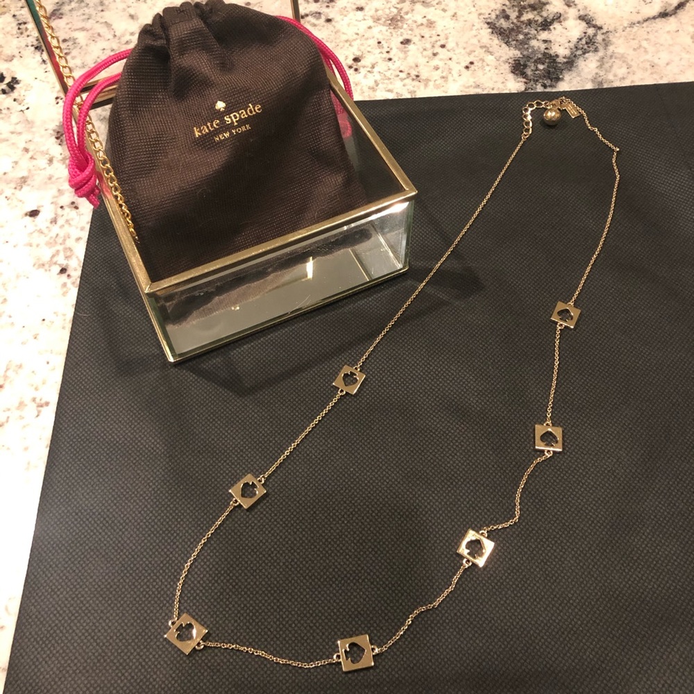 KATE SPADE— Branded Long Necklace